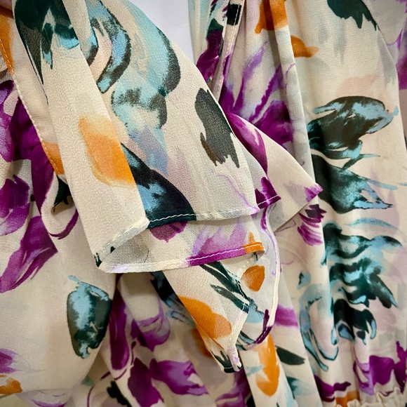 NWT MISA Los Angeles | Jolene Floral Print Mini-Dress | Size XS - Picture 3 of 9